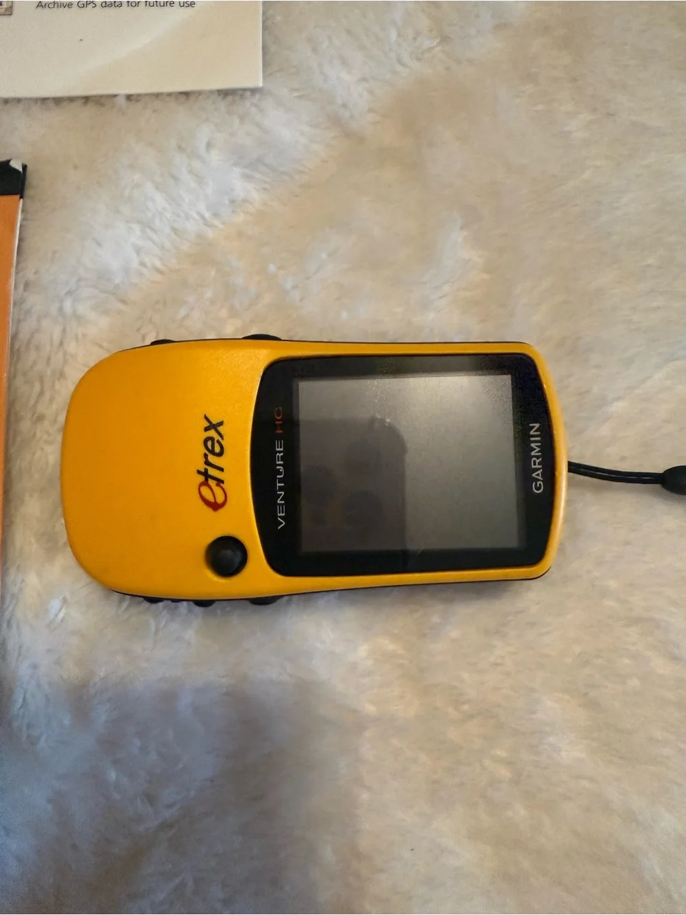 garmin Yellow eTrex HC Series Handheld GPS with Guides